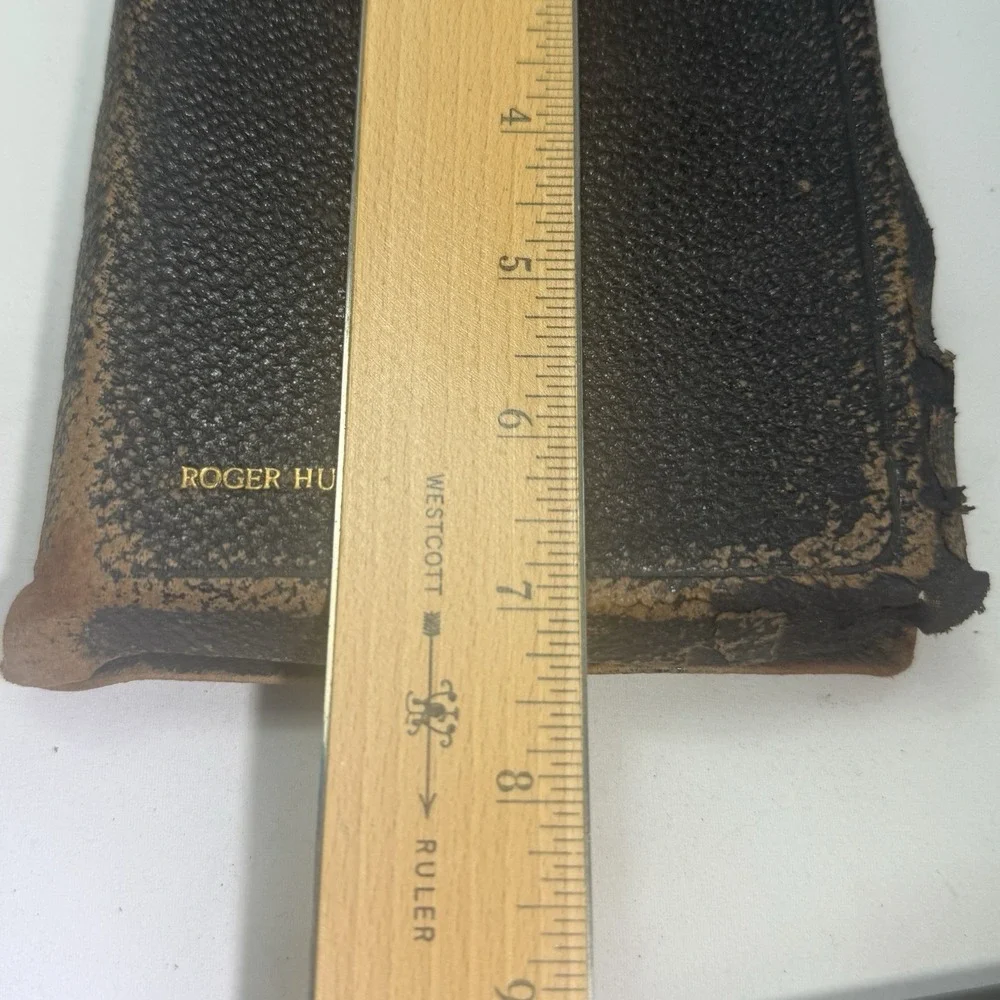 HOLY BIBLE Thomas Nelson & Sons Original Tongues and Former Translation 1910